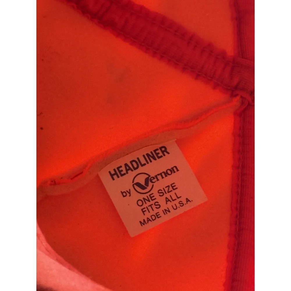 Vintage Advanced Cylinders Hat Cap Snap Back Mens‎ One Size Orange Headliner